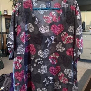 NWOT Zoie + Chloe Scrub Top